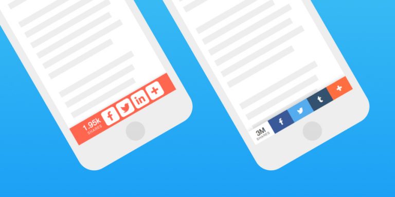 Thêm các nút Chia sẻ lên Mạng xã hội vào website