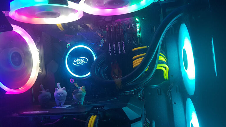 Lắp đặt tản nhiệt nước AIO GAMMAXX L240 V2 DEEPCOOL
