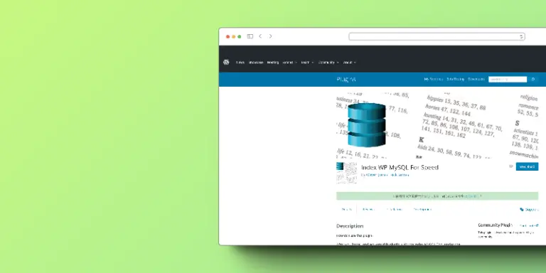 Tăng tốc độ truy vấn cơ sở dữ liệu trong WordPress với Index WP MySQL For Speed