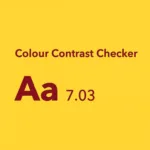 Colour Contrast Checker – Công cụ kiểm tra độ tương phản màu sắc