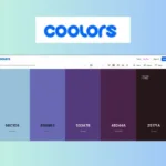 Coolors – Chọn bảng màu cho trang web dễ dàng