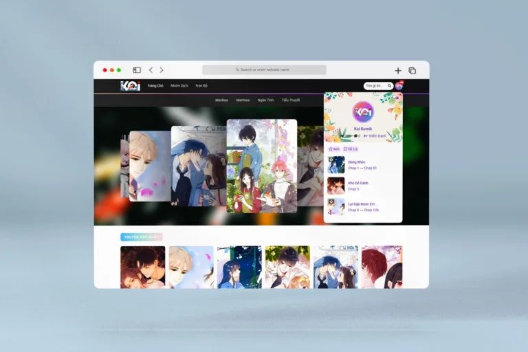 Koi – Theme truyện tranh WordPress với nhiều tính năng độc quyền