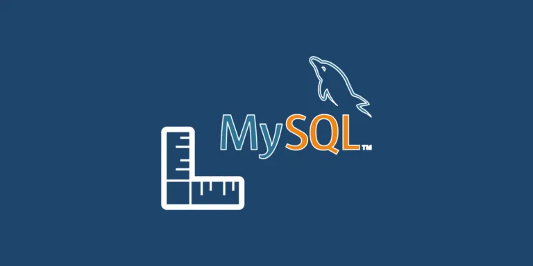 Kiểm tra kích thước TABLE của DATABASE trong MySQL