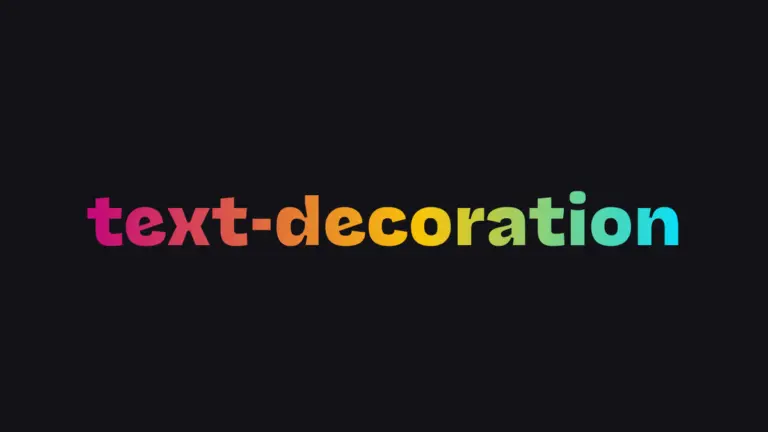 Sử dụng thuộc tính text-decoration trong CSS
