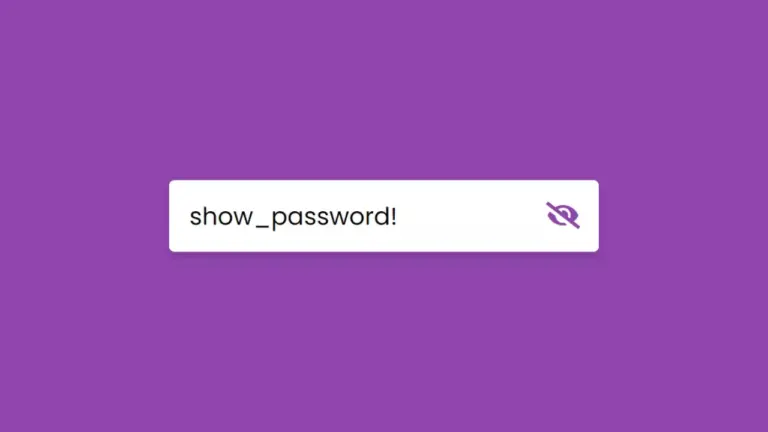 Ẩn / hiện khi nhập mật khẩu với jQuery