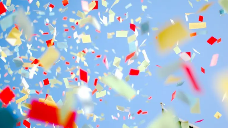 Thư viện hiệu ứng hoa giấy Canvas Confetti