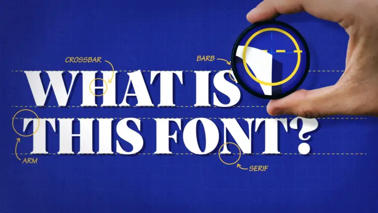 Tìm kiếm Phông Chữ (Font) từ hình ảnh dễ dàng với What Font Is