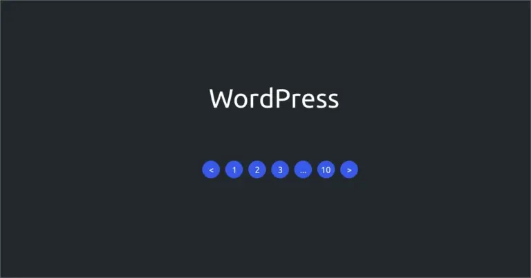 Phân trang trong WordPress v3 – Tương thích mọi trang, nhẹ và đẹp
